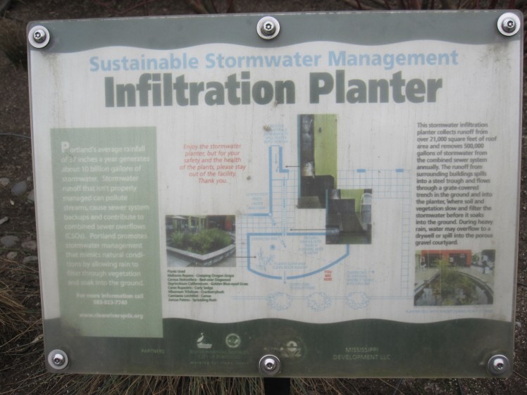 Infiltration planter