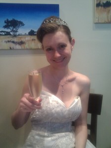 Finally - a drink! I bet Kate Middleton doesn't have to buy her own!